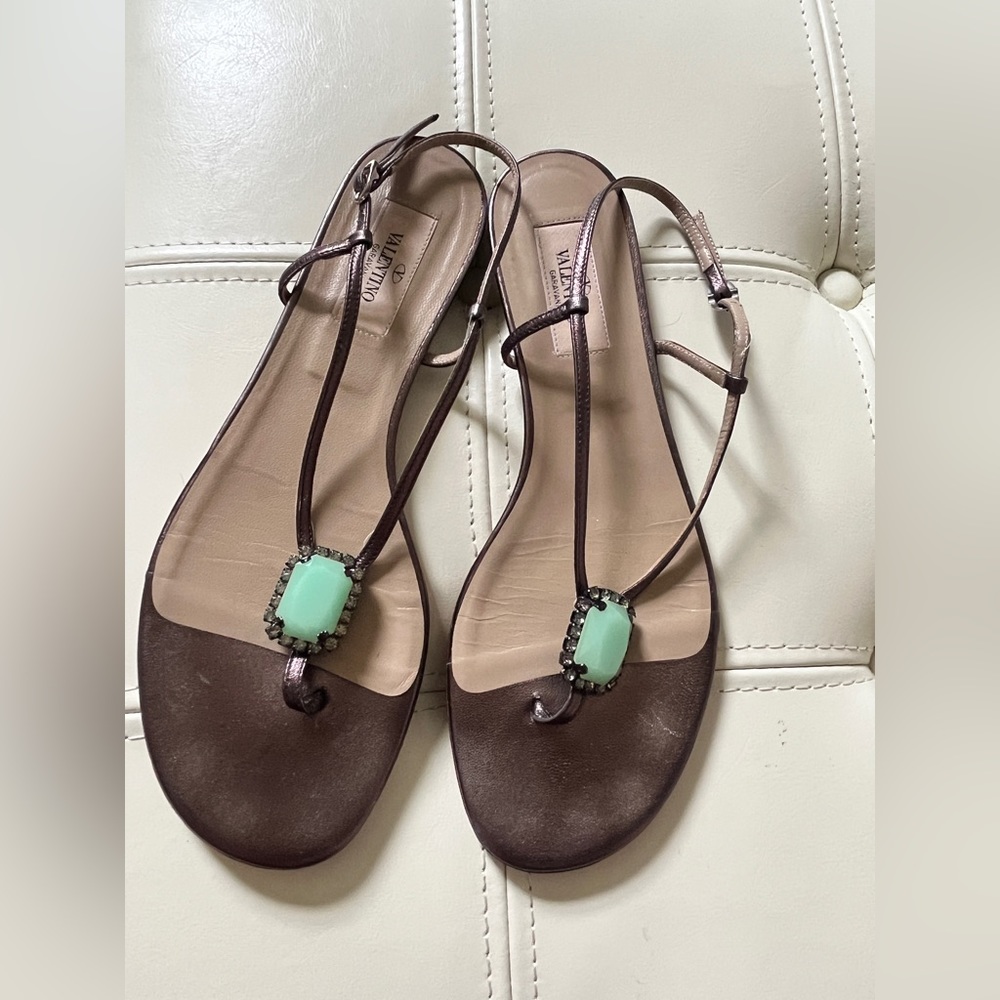 Valentino Garavani Jewel Crystal Sandals Shoes